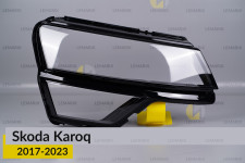 Стекло фары Skoda Karoq (2017-2021) дорест правое