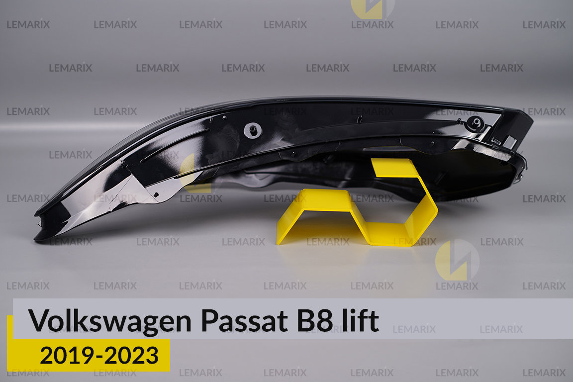 Скло фари VW Volkswagen Passat B8 (2019-2023) рест ліве