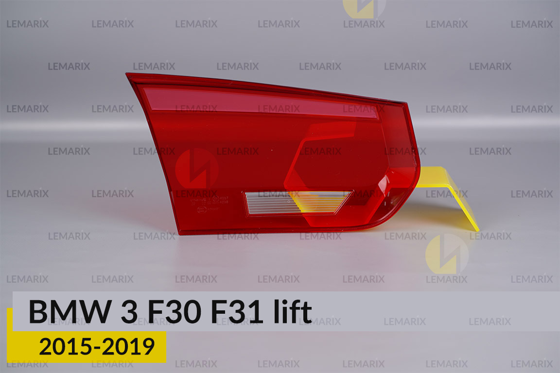 Скло заднього ліхтаря внутрішнє в кришці багажника BMW 3 F30 F31 (2015-2019) рест праве