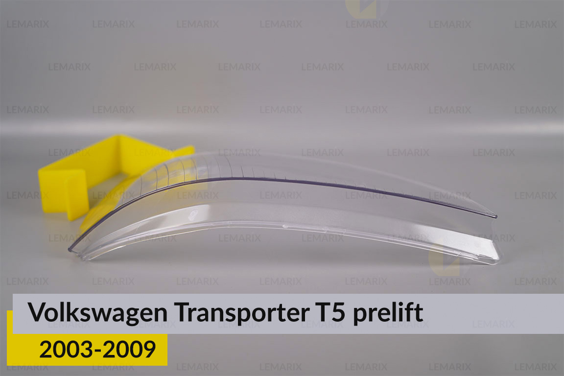 Скло фари VW Volkswagen Transporter T5 (2003-2009) дорест праве