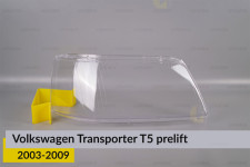 Стекло фары VW Volkswagen Transporter T5 (2003-2009) дорест правое