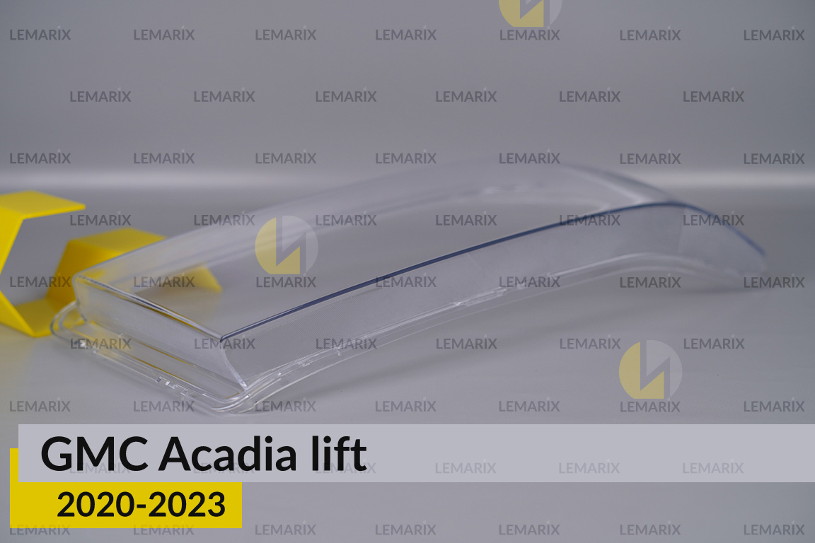 Скло фари GMC Acadia (2020-2023) рест праве