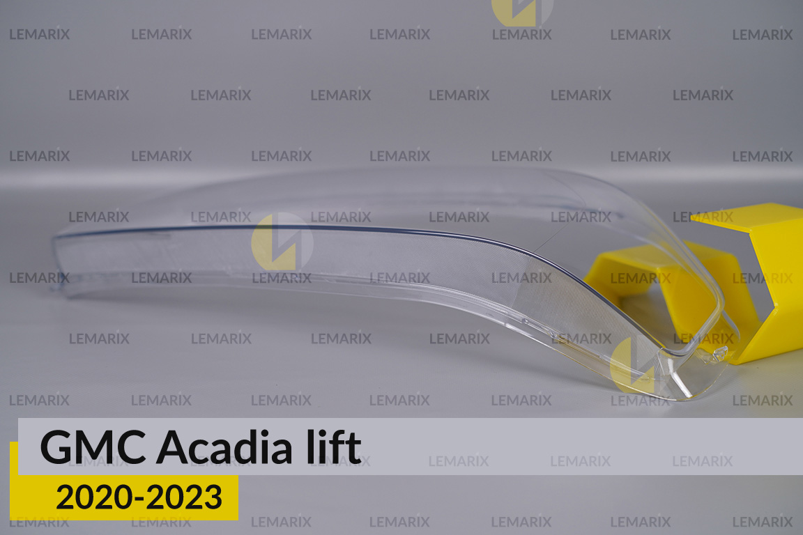 Скло фари GMC Acadia (2020-2023) рест праве