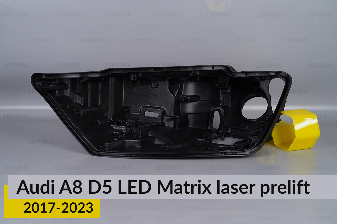 Корпус фари Audi A8 D5 LED Matrix Laser (2017-2023) дорест лівий