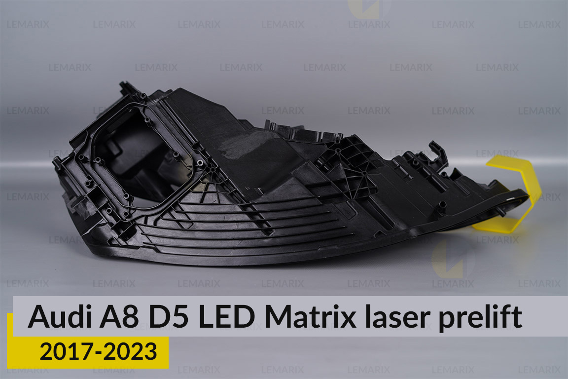 Корпус фари Audi A8 D5 LED Matrix Laser (2017-2023) дорест лівий