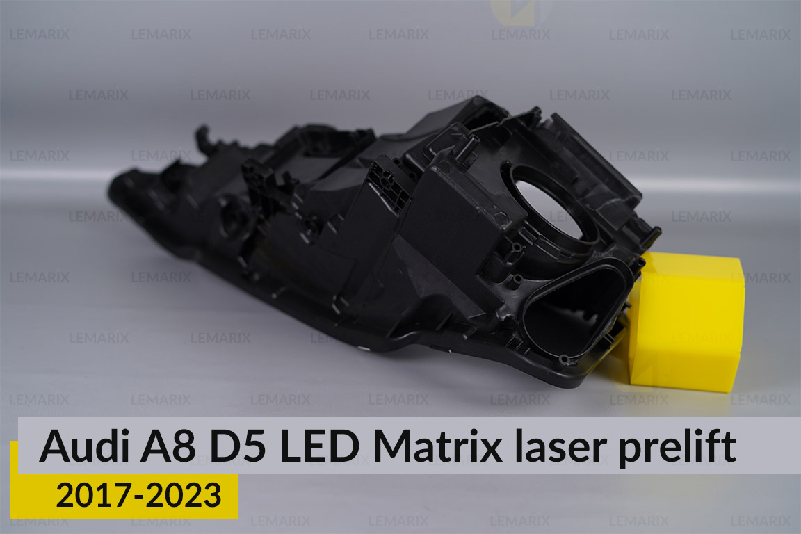 Корпус фари Audi A8 D5 LED Matrix Laser (2017-2023) дорест лівий