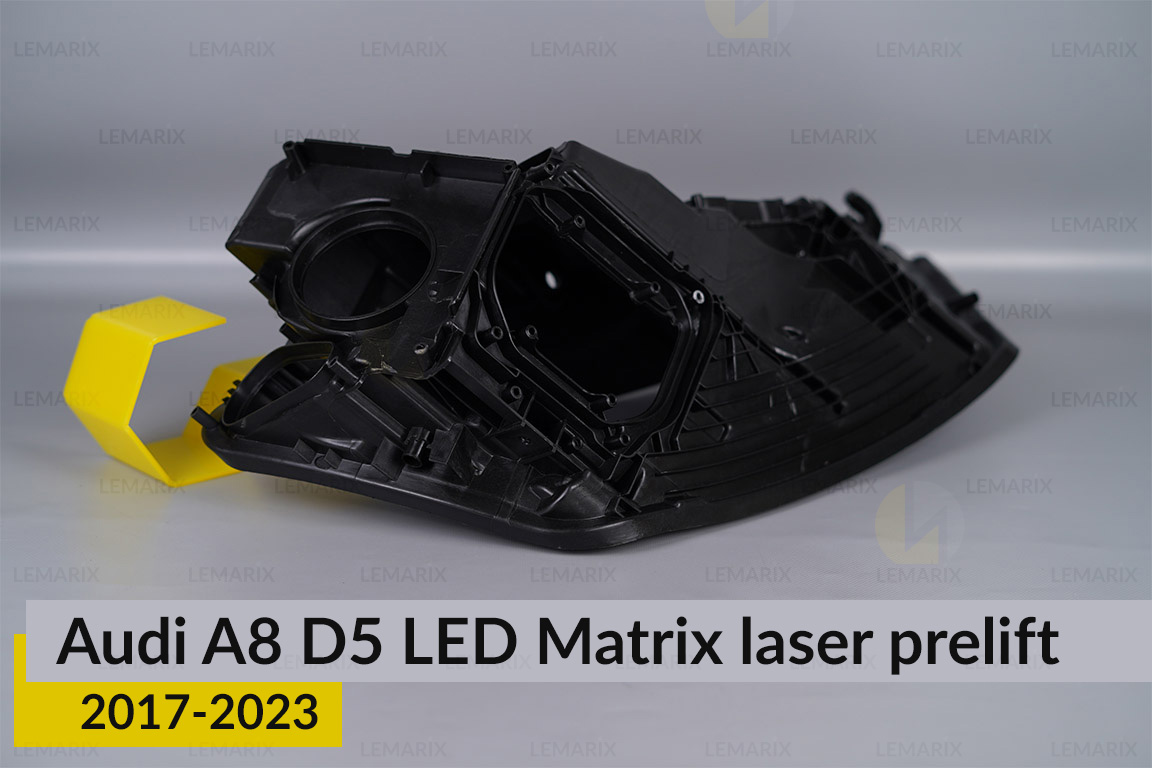 Корпус фари Audi A8 D5 LED Matrix Laser (2017-2023) дорест лівий