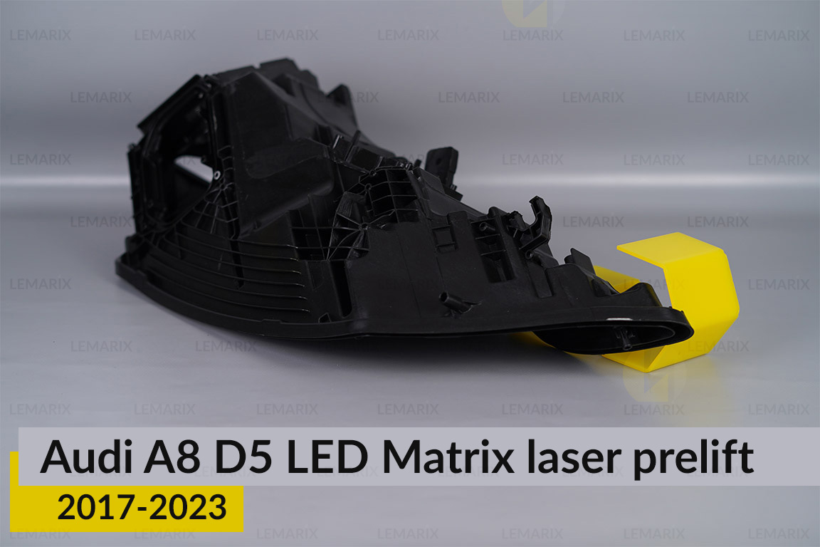 Корпус фари Audi A8 D5 LED Matrix Laser (2017-2023) дорест лівий