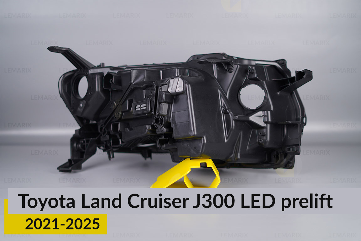 Корпус фари Toyota Land Cruiser J300 LED (2021-2026) дорест лівий