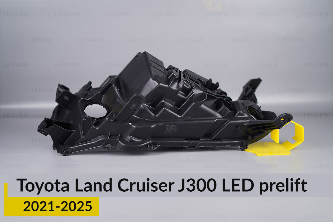 Корпус фари Toyota Land Cruiser J300 LED (2021-2026) дорест лівий