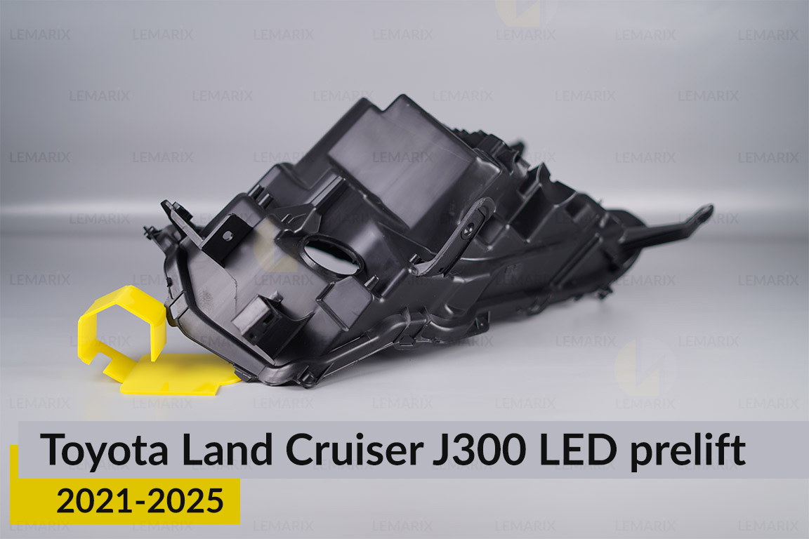 Корпус фари Toyota Land Cruiser J300 LED (2021-2026) дорест лівий