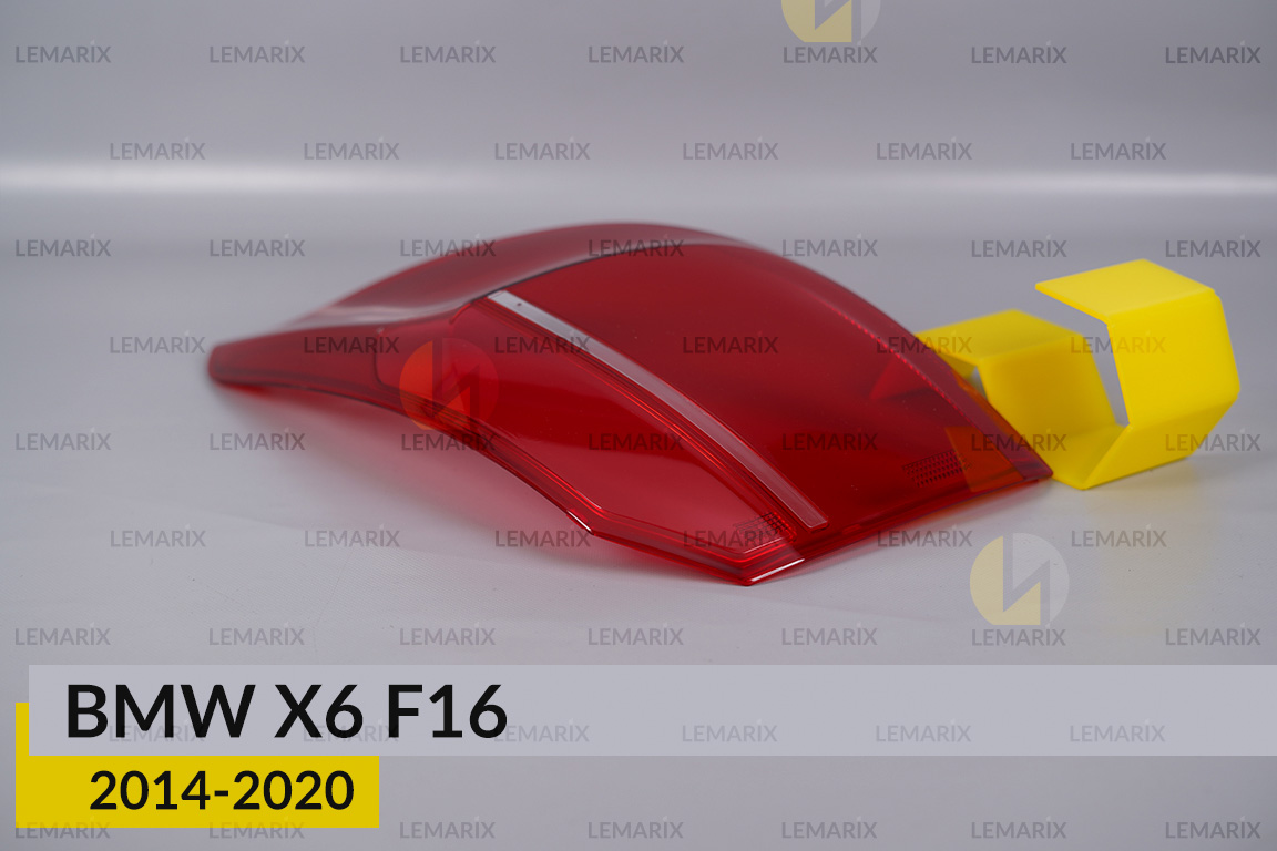 Скло заднього ліхтаря зовнішнє в крилі BMW X6 F16 (2014-2020) праве
