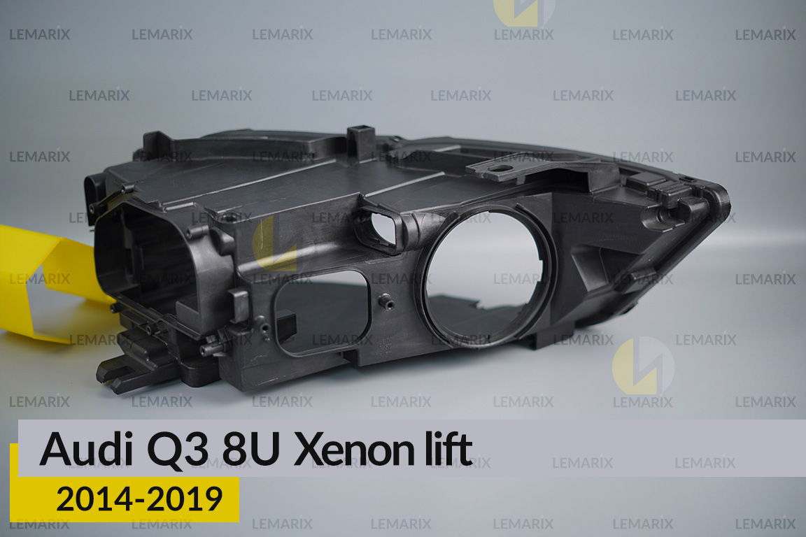 Корпус фари Audi Q3 8U Xenon (2014-2019) рест лівий
