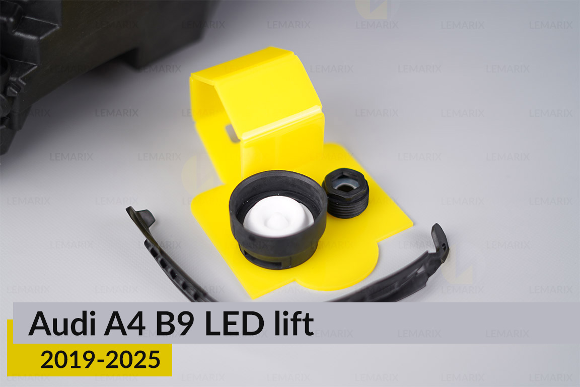 Сервисный комплект корпуса фар Audi A4 B9 LED (2019-2025) рест левый