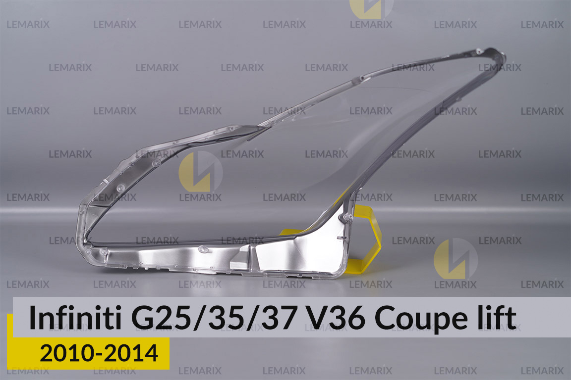 Скло фари Infiniti G25/35/37 V36 Coupe (2010-2014) рест праве