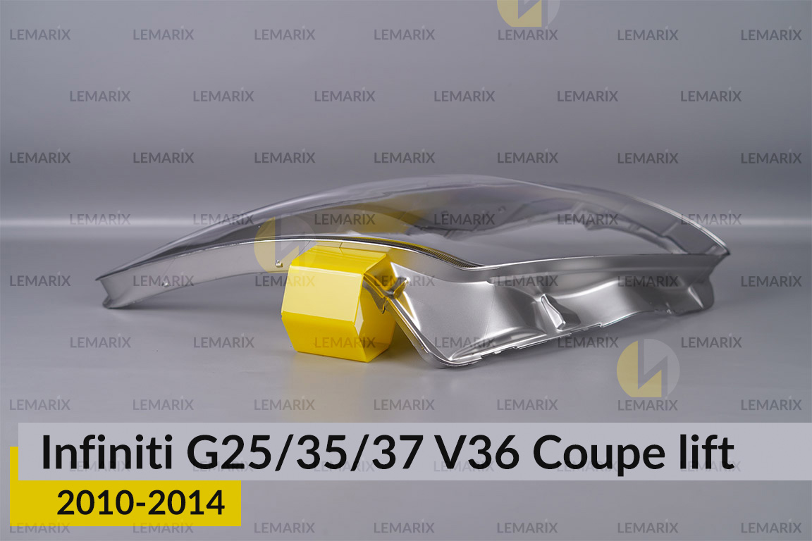 Скло фари Infiniti G25/35/37 V36 Coupe (2010-2014) рест праве