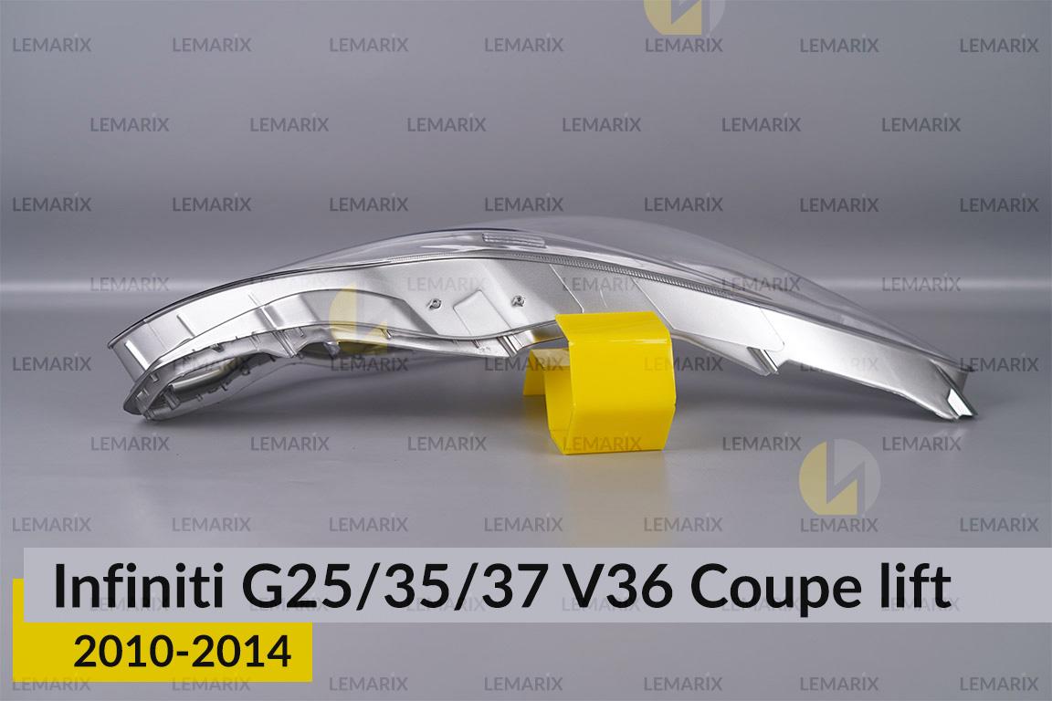 Скло фари Infiniti G25/35/37 V36 Coupe (2010-2014) рест праве