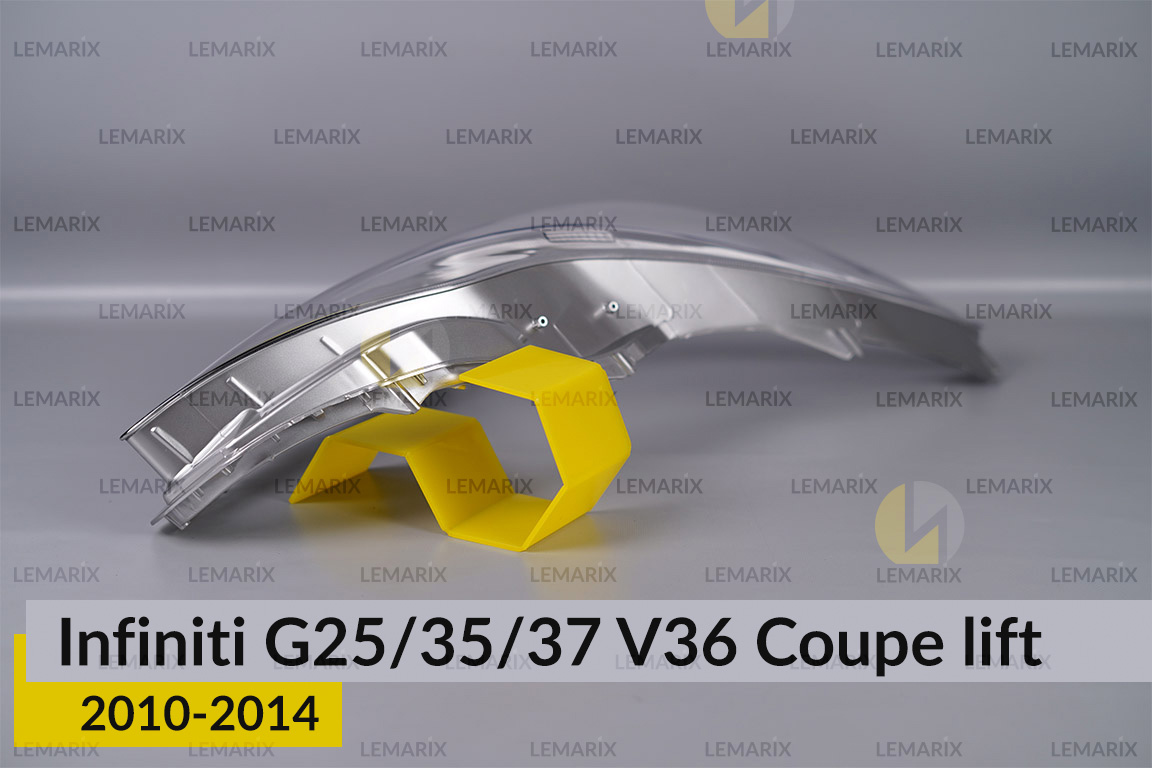 Скло фари Infiniti G25/35/37 V36 Coupe (2010-2014) рест праве