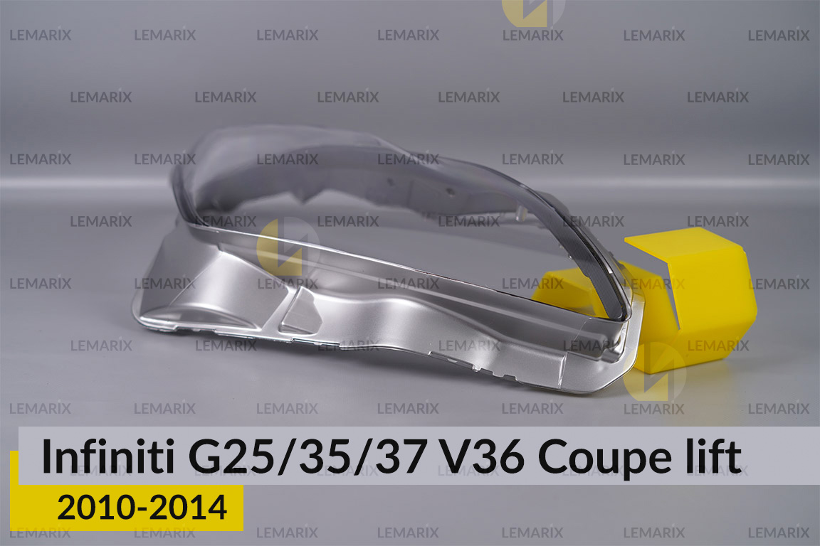 Скло фари Infiniti G25/35/37 V36 Coupe (2010-2014) рест праве