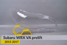 Скло фари Subaru WRX VA (2015-2017) дорест праве
