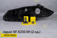 Ремкомплект крепления корпуса фар Jaguar XF X250 (2010-2016) рест левый – 2 ед.