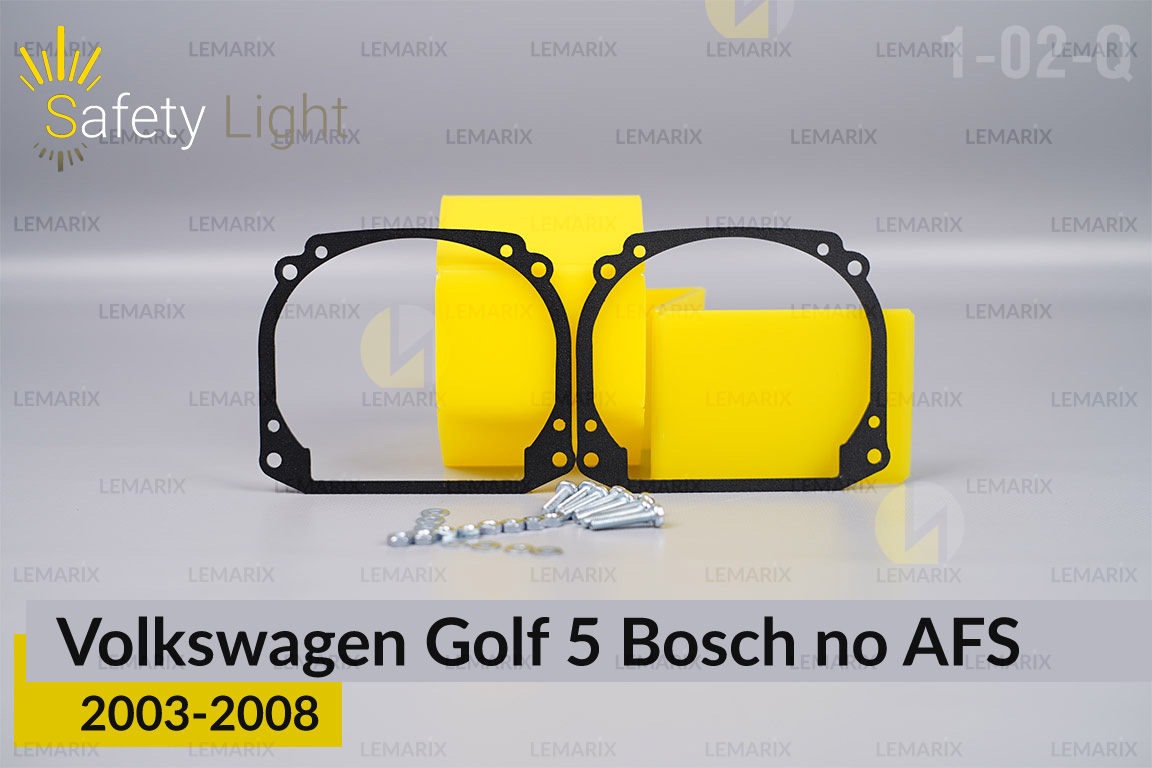 Перехідна рамка для VW Volkswagen Golf 5 Bosch no AFS (2003-2008)