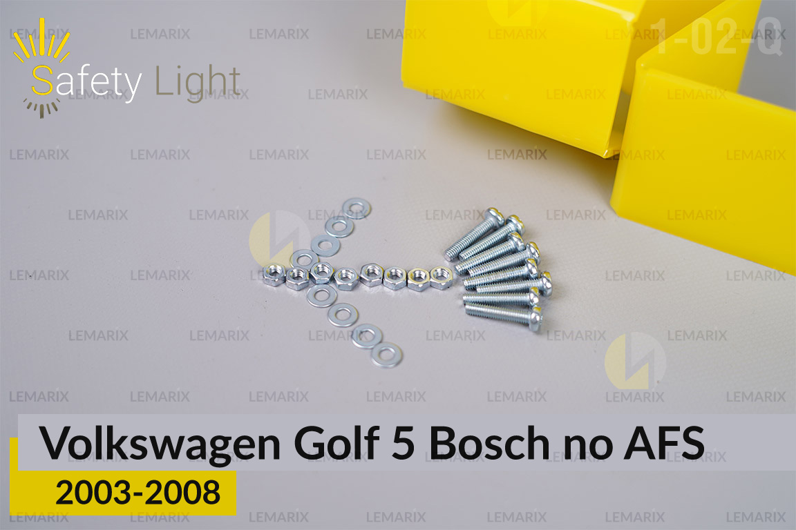 Перехідна рамка для VW Volkswagen Golf 5 Bosch no AFS (2003-2008)