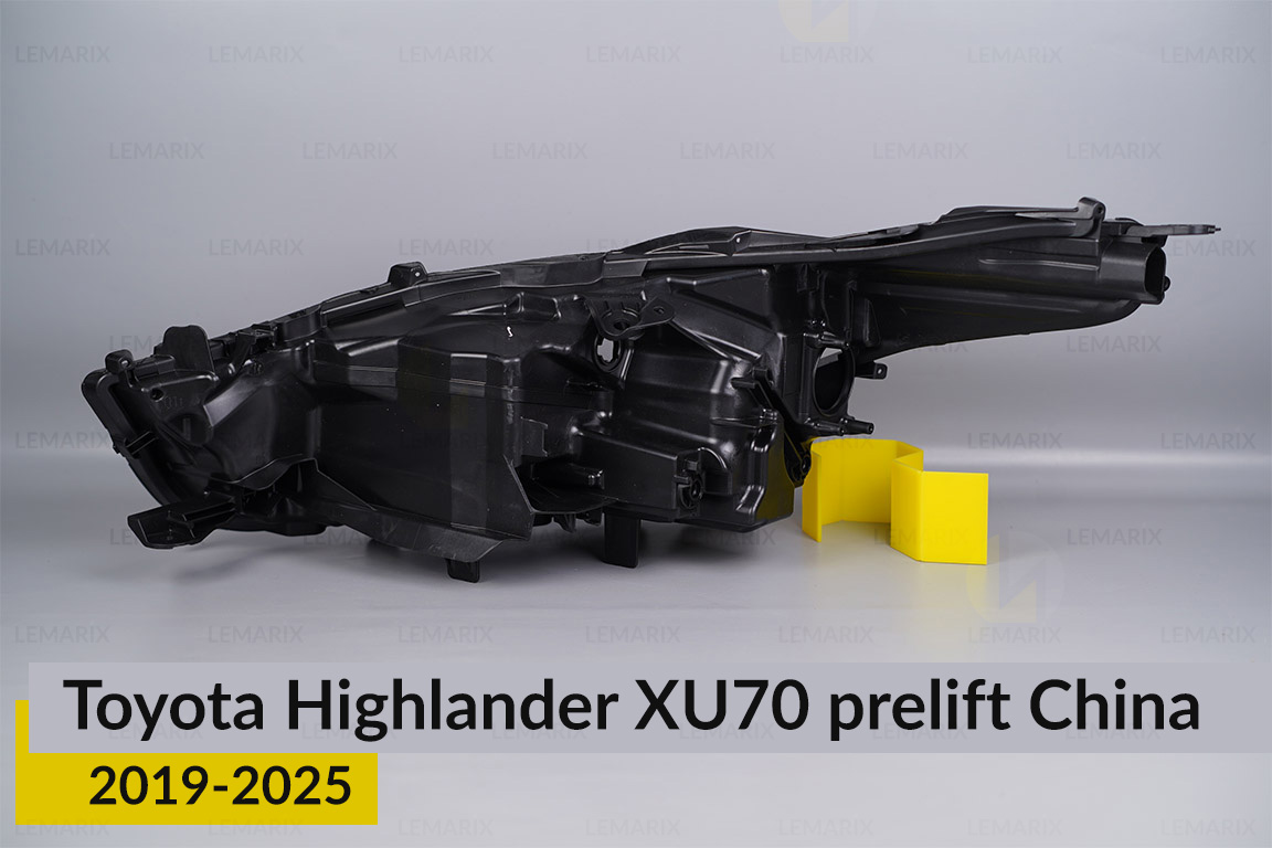 Корпус фари Toyota Highlander XU70 China (2019-2026) дорест правий