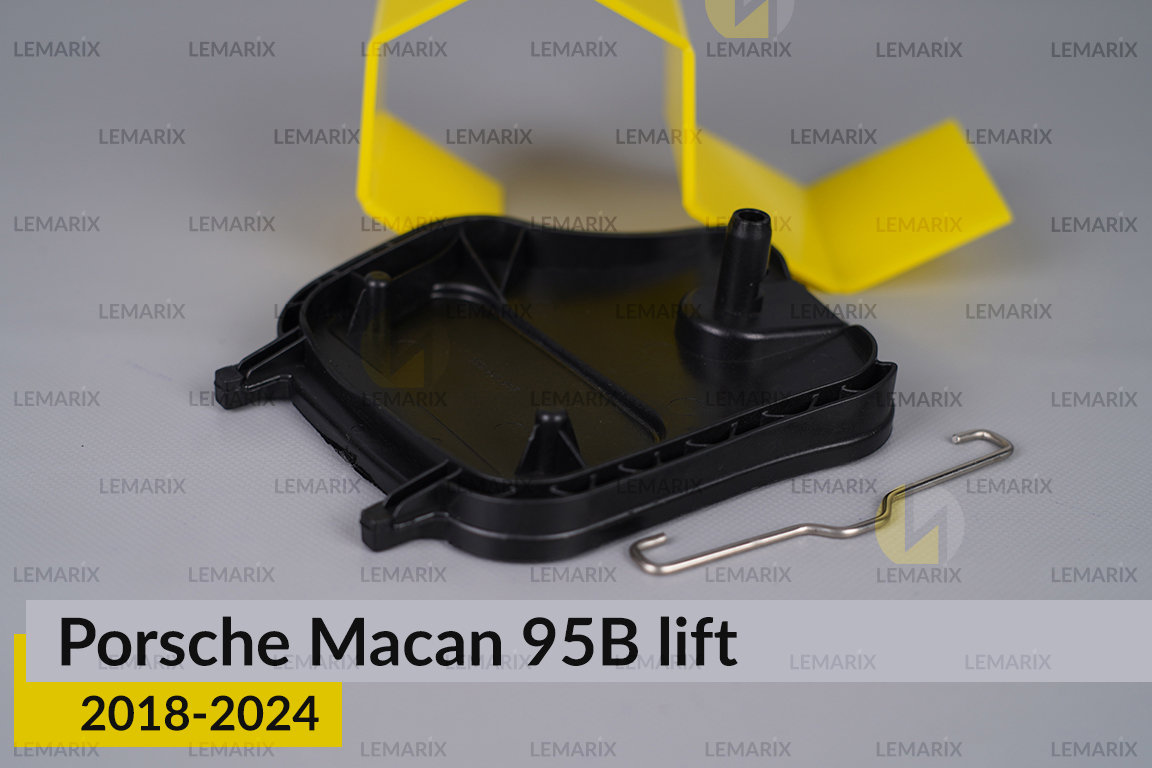 Кришка ковпак заглушка фари Porsche Macan 95B (2018-2024) рест ліва