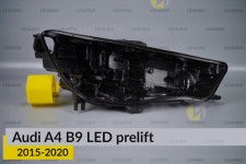 Корпус фари Audi A4 B9 LED (2015-2020) дорест правий