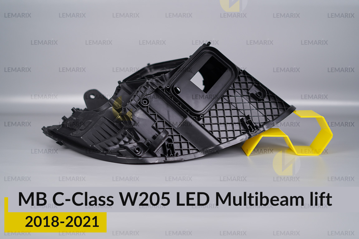 Корпус фари Mercedes-Benz C-Class W205 LED Multibeam (2018-2021) рест лівий