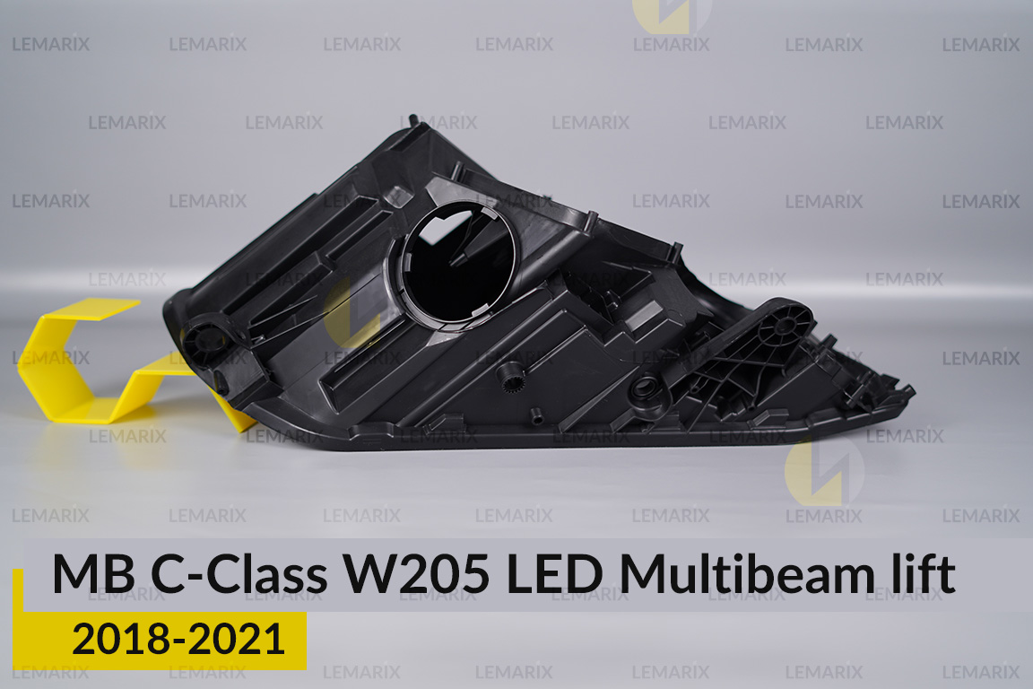 Корпус фари Mercedes-Benz C-Class W205 LED Multibeam (2018-2021) рест лівий