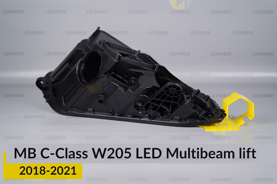 Корпус фари Mercedes-Benz C-Class W205 LED Multibeam (2018-2021) рест лівий
