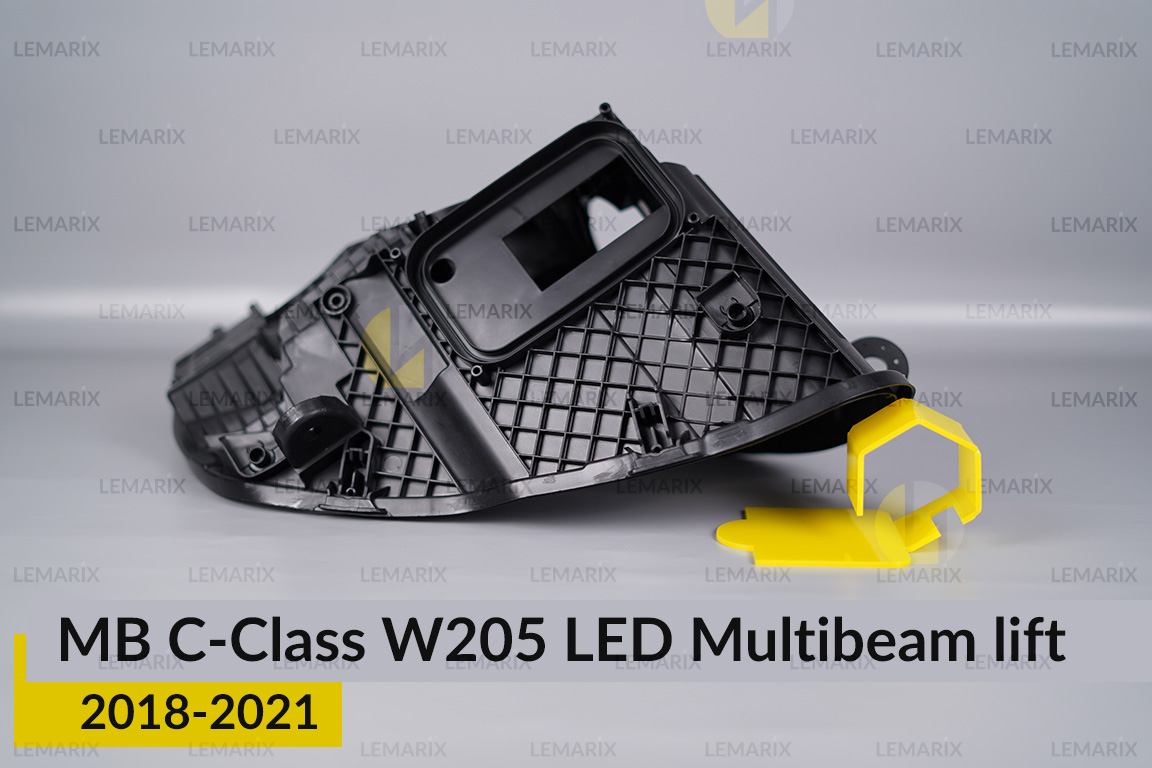 Корпус фари Mercedes-Benz C-Class W205 LED Multibeam (2018-2021) рест лівий