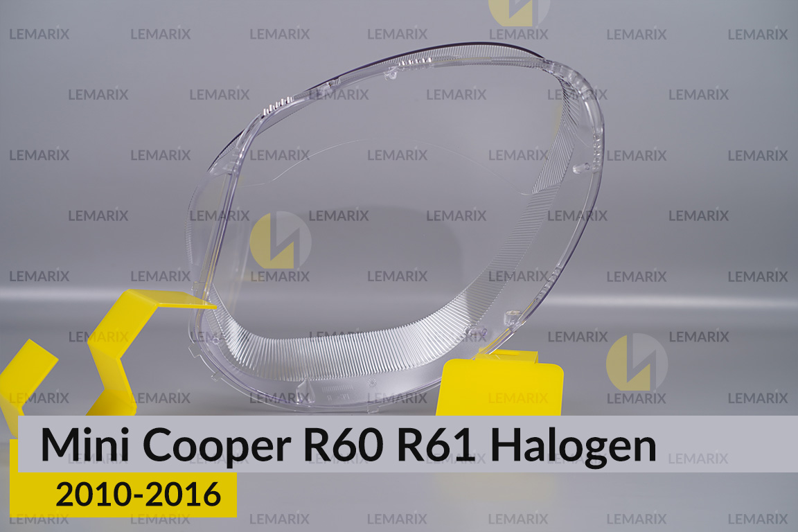 Скло фари Mini Cooper Countryman Paceman R60 R61 Halogen (2010-2016) праве
