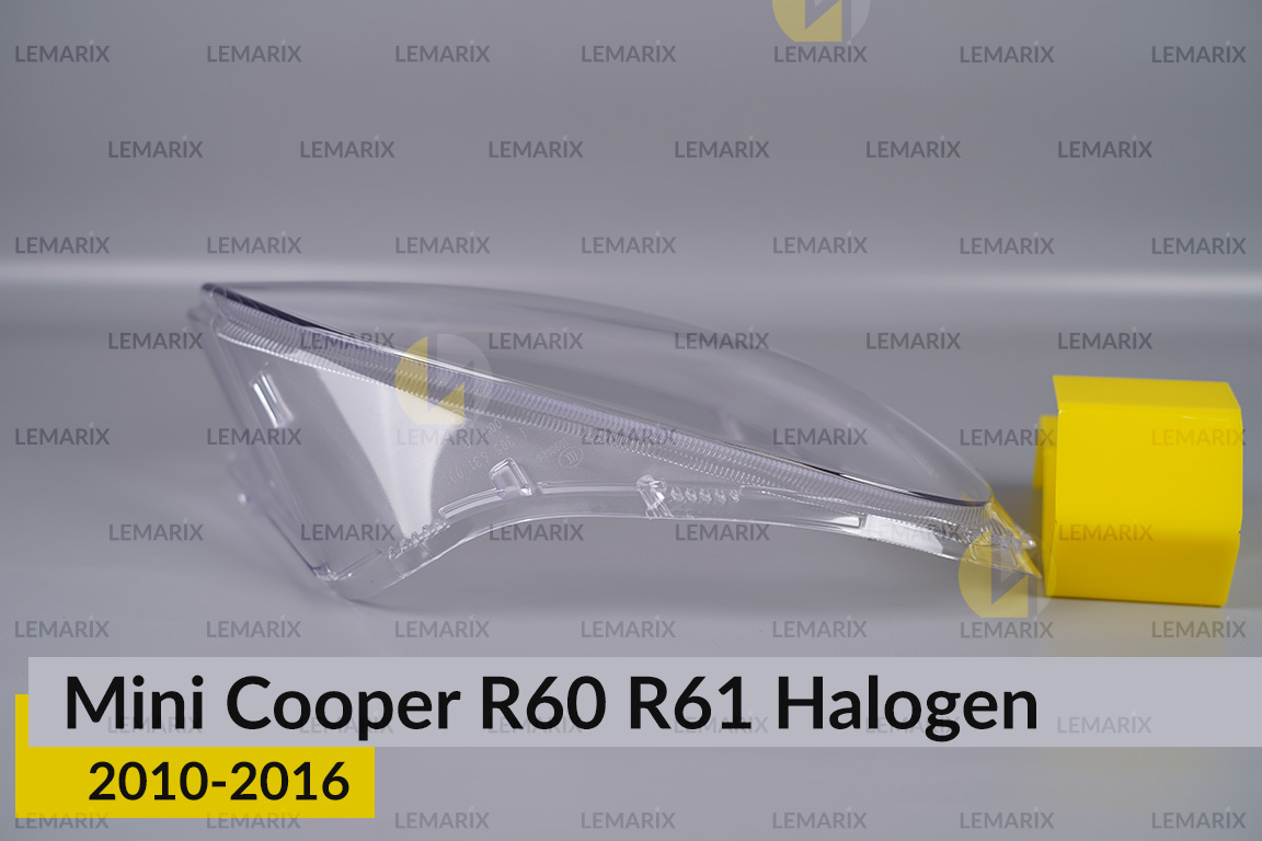 Скло фари Mini Cooper Countryman Paceman R60 R61 Halogen (2010-2016) праве