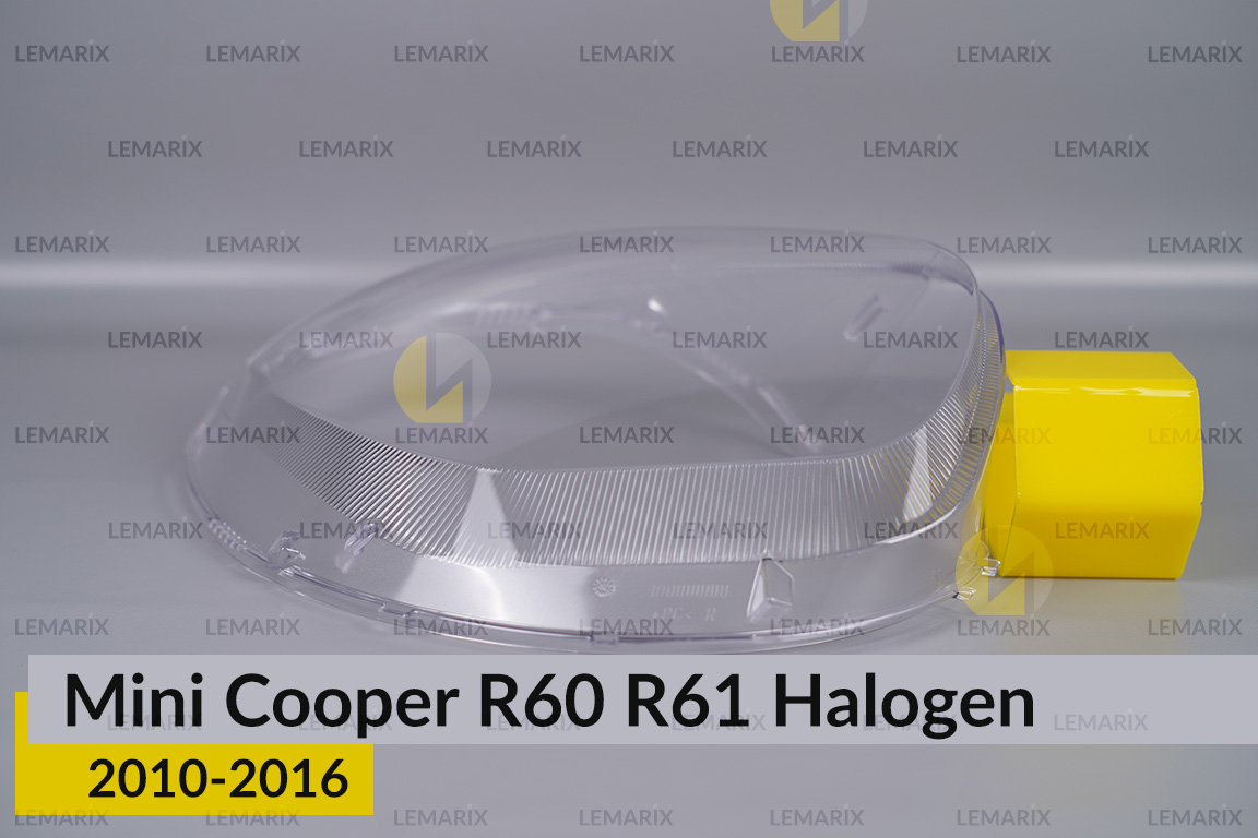 Скло фари Mini Cooper Countryman Paceman R60 R61 Halogen (2010-2016) праве
