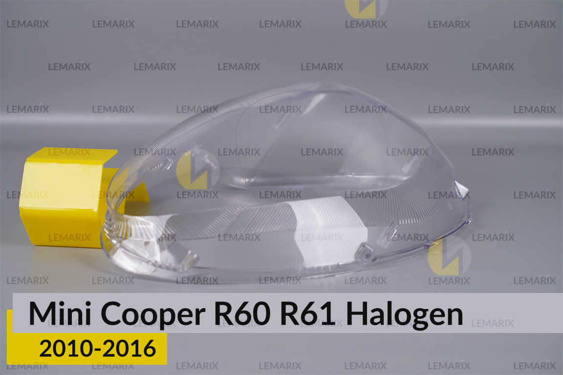 Скло фари Mini Cooper Countryman Paceman R60 R61 Halogen (2010-2016) праве