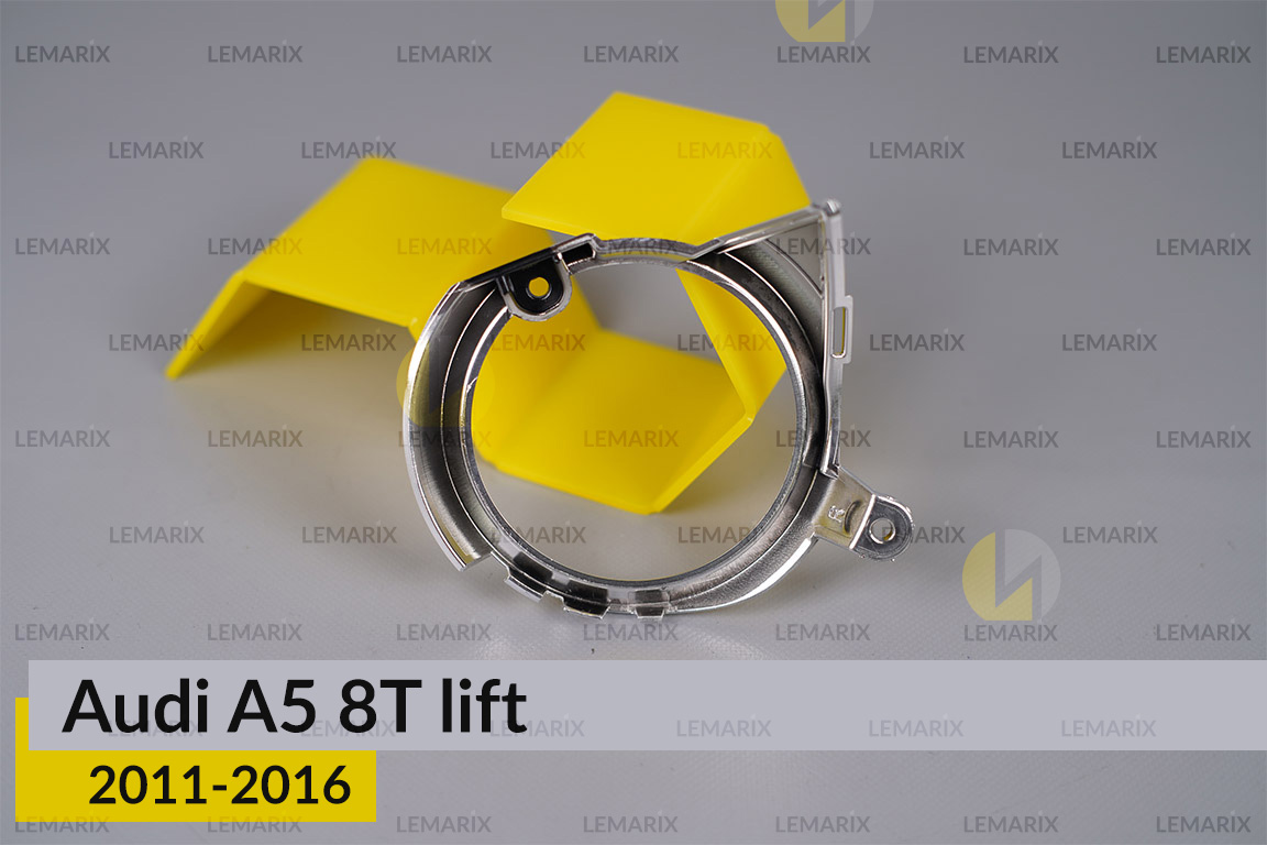 Хромована маска лінзи Audi A5 8T (2011-2016) рест права