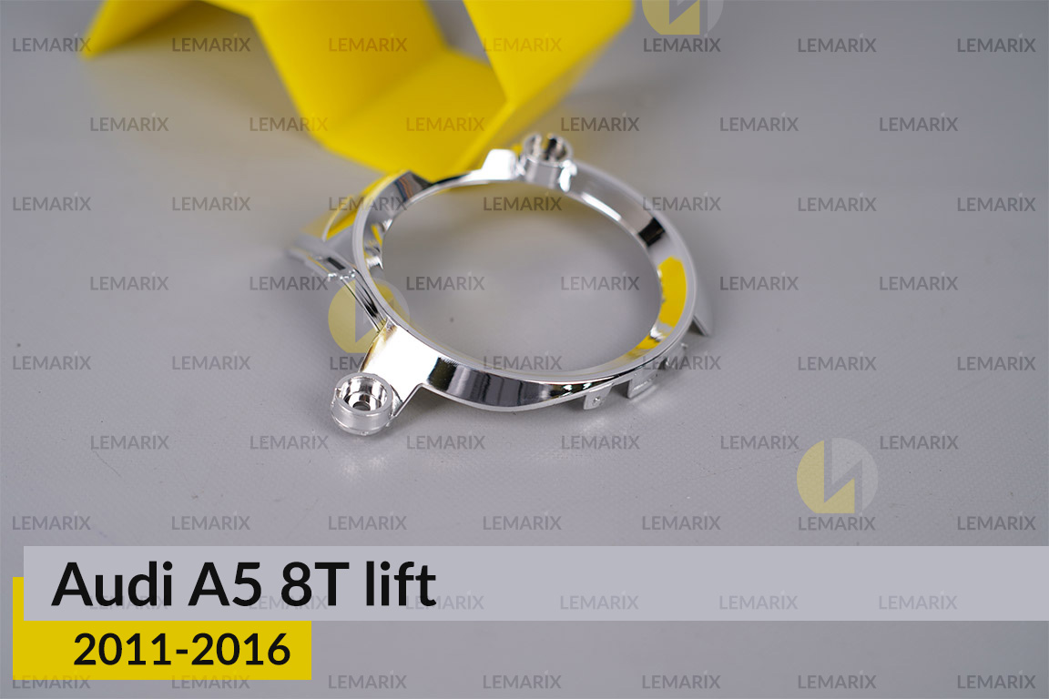 Хромована маска лінзи Audi A5 8T (2011-2016) рест права