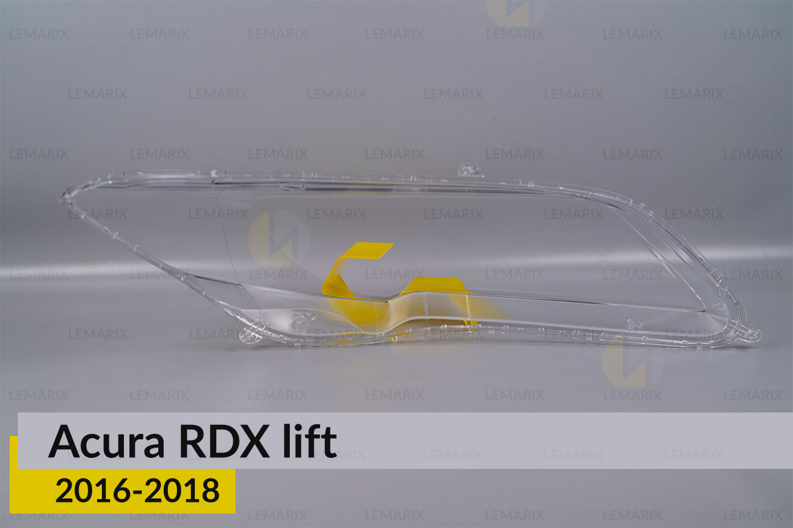 Скло фари Acura RDX (2016-2018) рест ліве