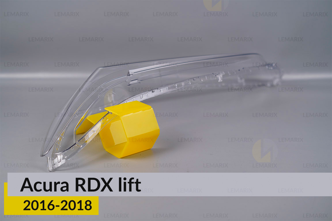 Скло фари Acura RDX (2016-2018) рест ліве