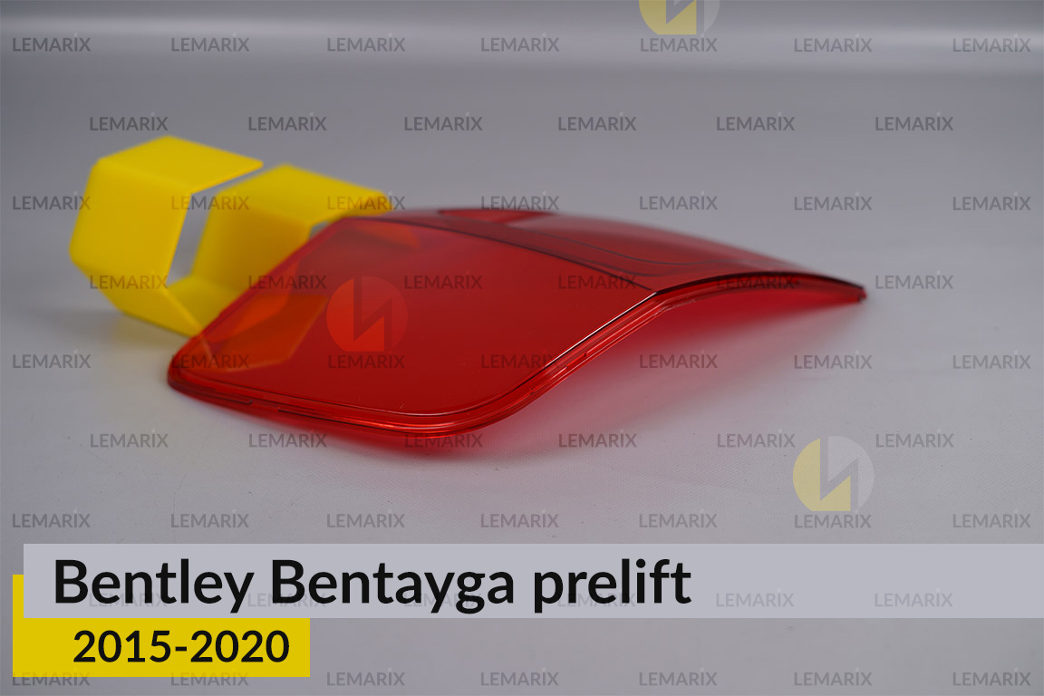 Скло заднього ліхтаря зовнішнє в крилі Bentley Bentayga (2015-2020) дорест ліве