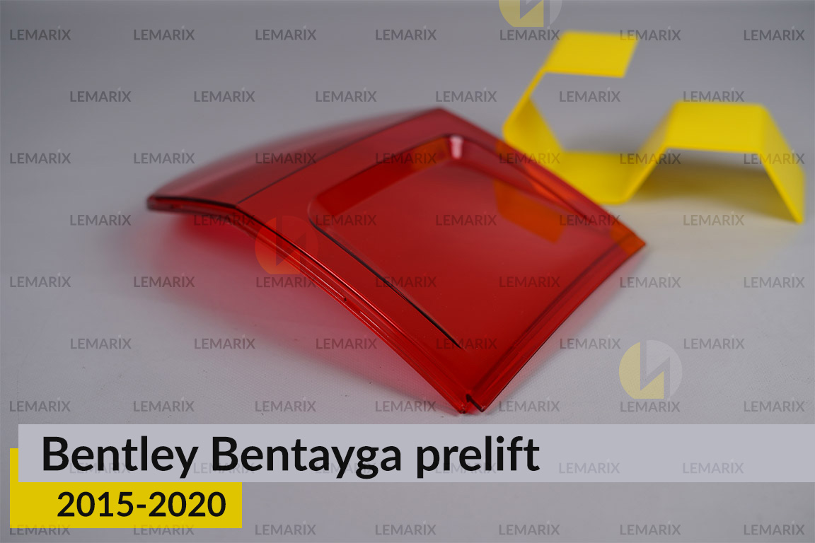 Скло заднього ліхтаря зовнішнє в крилі Bentley Bentayga (2015-2020) дорест ліве