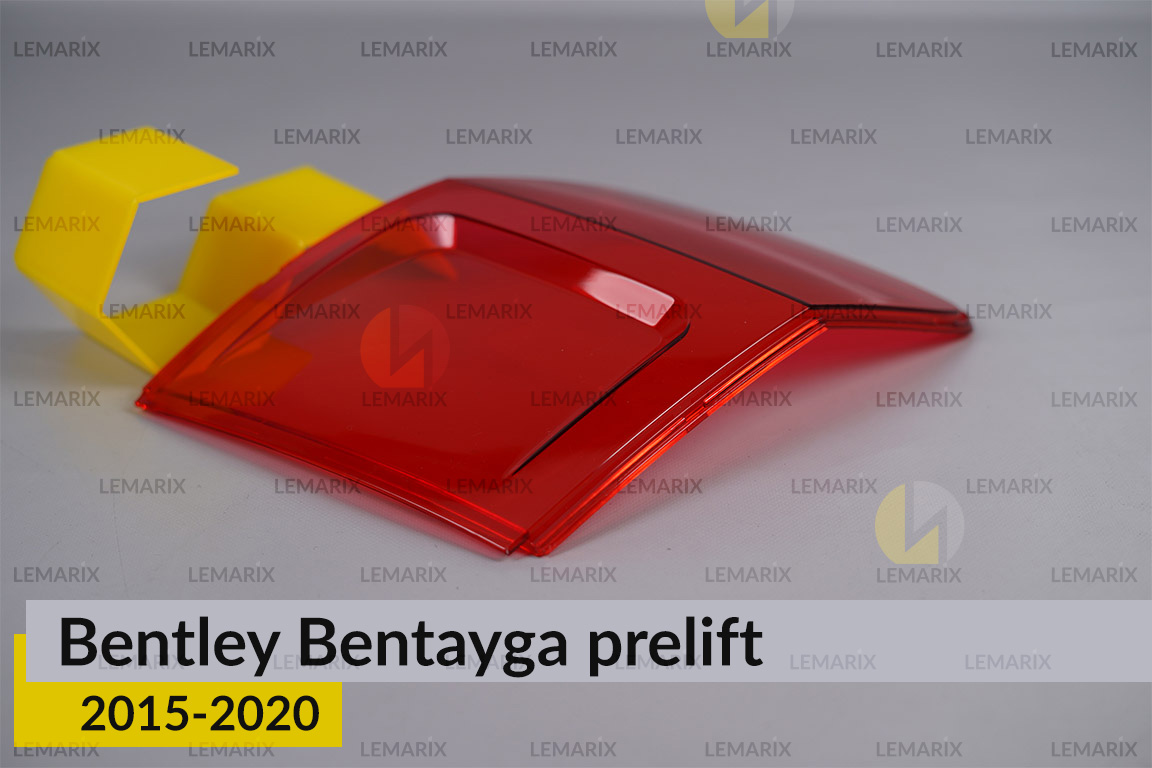 Скло заднього ліхтаря зовнішнє в крилі Bentley Bentayga (2015-2020) дорест ліве