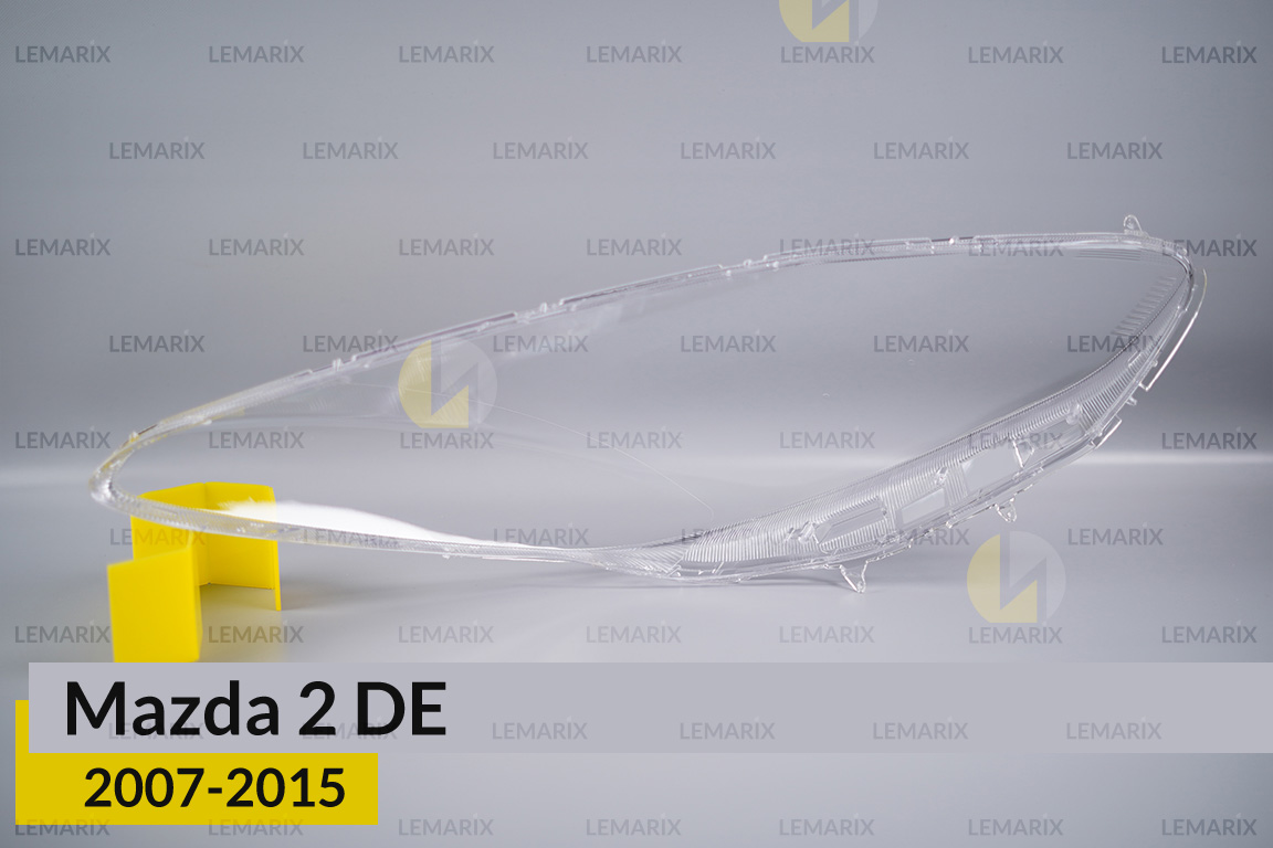 Скло фари Mazda 2 DE (2007-2015) ліве