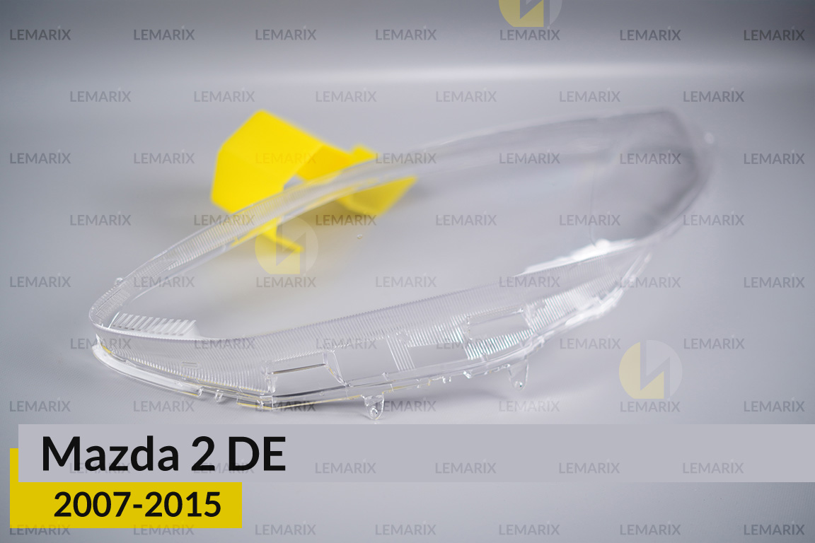 Скло фари Mazda 2 DE (2007-2015) ліве