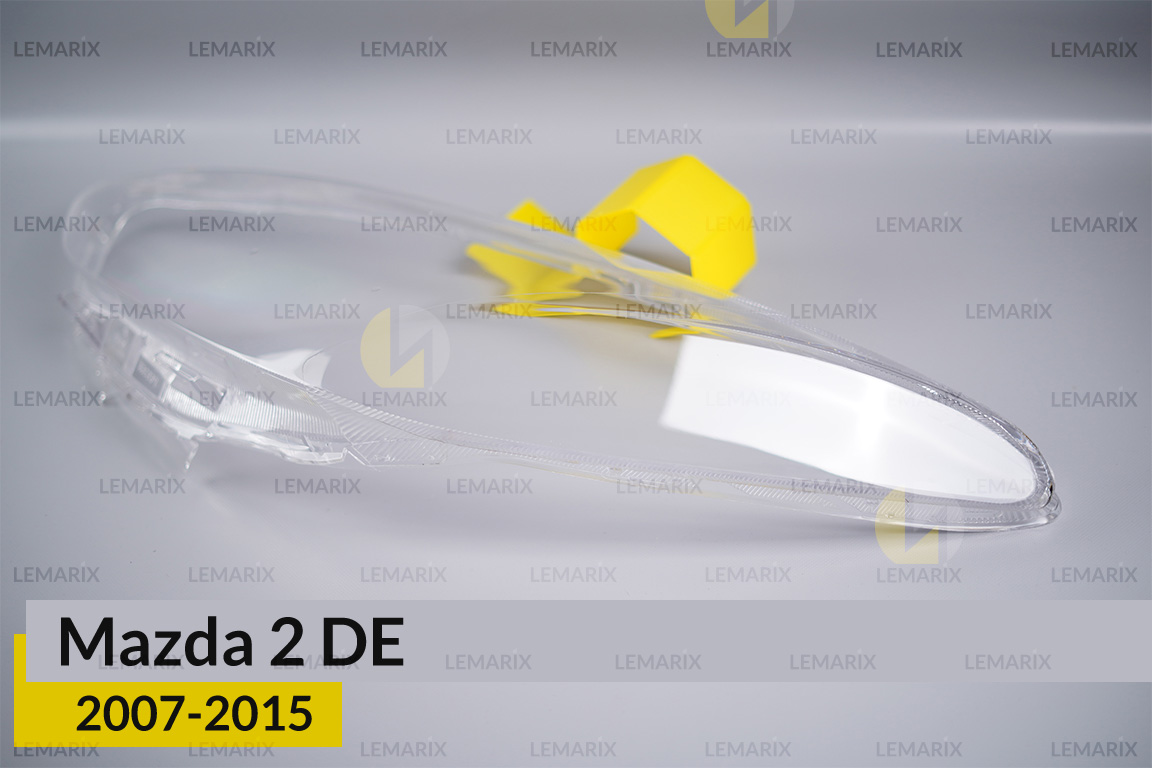 Скло фари Mazda 2 DE (2007-2015) ліве