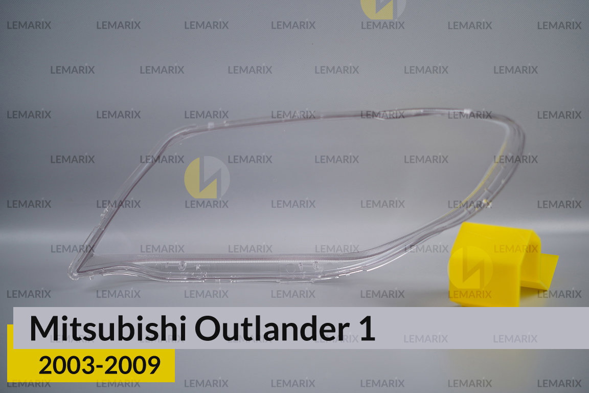 Скло фари Mitsubishi Outlander 1 (2003-2009) праве