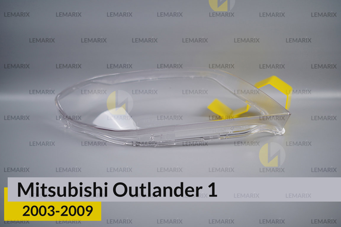 Скло фари Mitsubishi Outlander 1 (2003-2009) праве